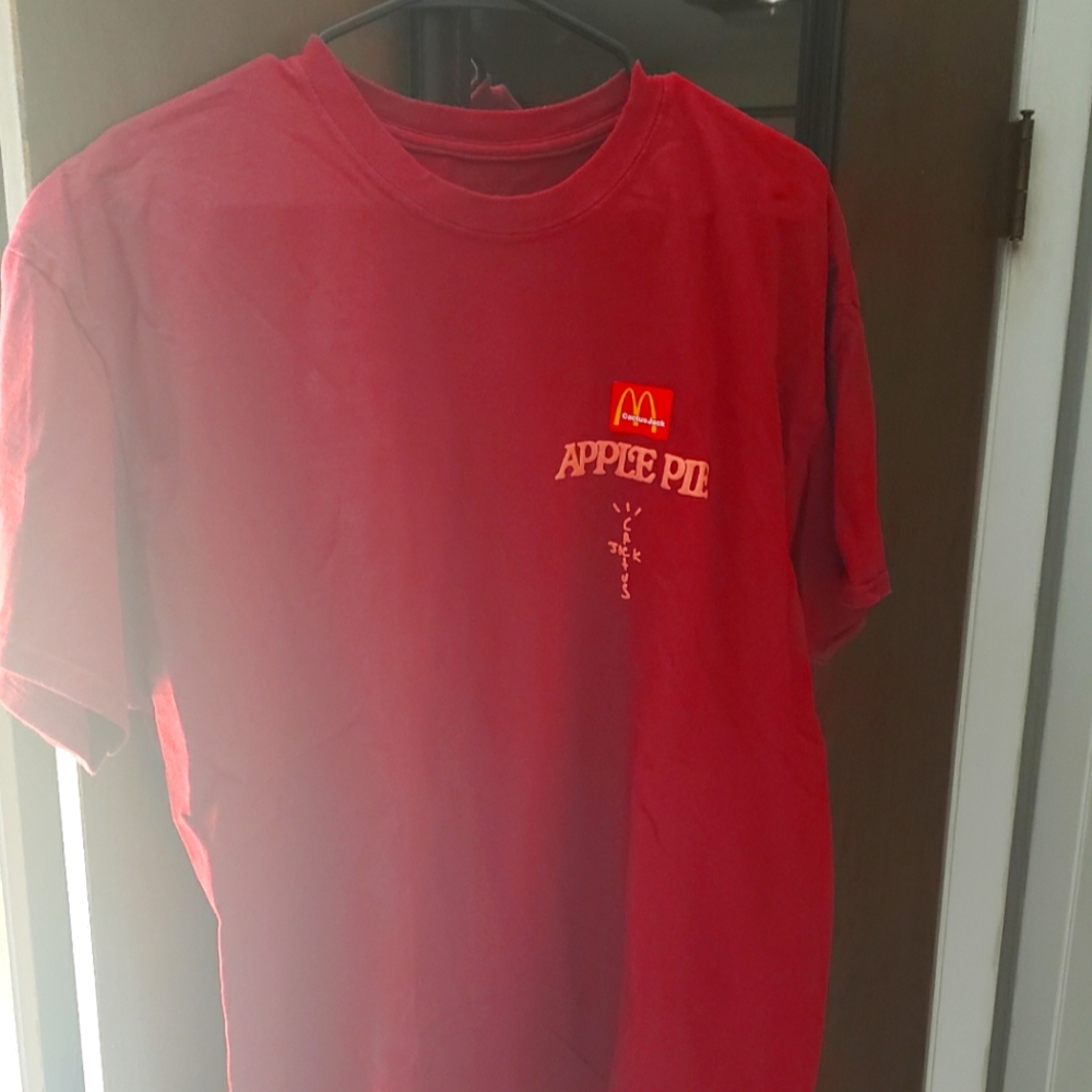 Travis Scott Red Short Sleeve Tee